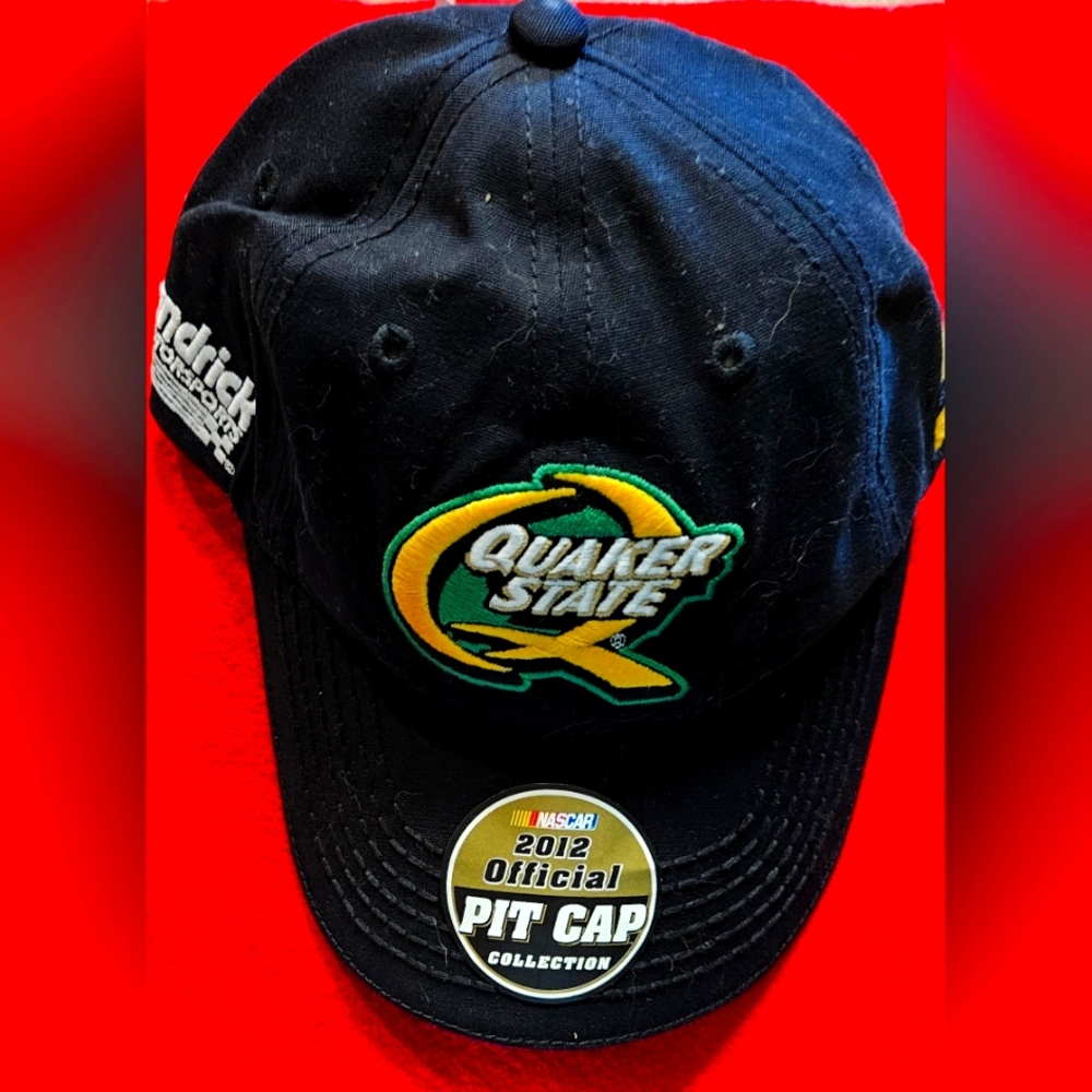 VINTAGE 2012 Chase Authentics Kasey Kahne Quaker State Pit Hat Cap * NEW